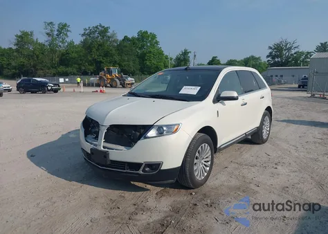 2012 Lincoln Mkx z USA, uszkodzony, nr VIN 2LMDJ6JK6CBL11503